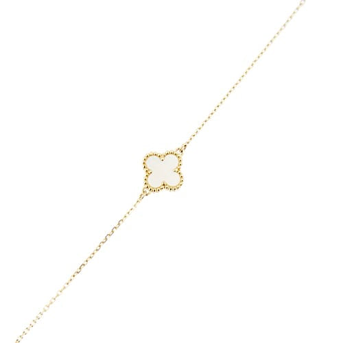 Van Cleef & Arpels Sweet Alhambra - Bracelet en or jaune et nacre 58 Facettes 42451