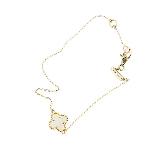 Van Cleef & Arpels Sweet Alhambra - Bracelet en or jaune et nacre 58 Facettes 42451