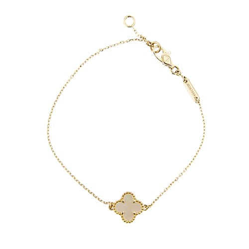 Van Cleef & Arpels Sweet Alhambra - Bracelet en or jaune et nacre 58 Facettes 42451