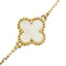 Van Cleef & Arpels Sweet Alhambra - Bracelet en or jaune et nacre 58 Facettes 42451
