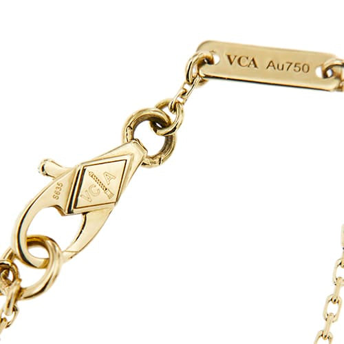 Van Cleef & Arpels Sweet Alhambra - Bracelet en or jaune et nacre 58 Facettes 42451