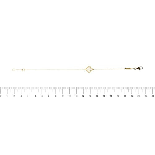 Van Cleef & Arpels Sweet Alhambra - Bracelet en or jaune et nacre 58 Facettes 42451