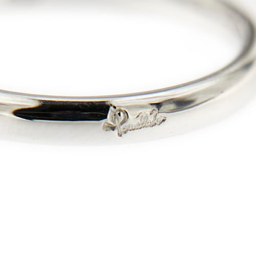 51 Pomellato Lucciole - Bague alliance en or blanc et diamant 58 Facettes 36159