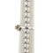 53 Bague solitaire contrariée en or blanc et diamants 0,22 ct 58 Facettes 35828