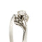 53 Bague solitaire contrariée en or blanc et diamants 0,22 ct 58 Facettes 35828