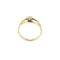 54 Bague solitaire en or jaune et diamant 0,42 ct 58 Facettes 25246