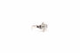 Bague 53 Bague navette en platine avec diamant et diamants baguettes 58 Facettes 24035 / 24036