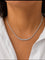 Collier Collier rivière en chute en or blanc 18K et diamants 58 Facettes BO/260273