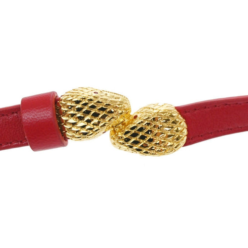 Bvlgari Serpenti Forever - Bracelet double tour en cuir 58 Facettes qh7hbmpfor