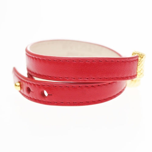 Bvlgari Serpenti Forever - Bracelet double tour en cuir 58 Facettes qh7hbmpfor