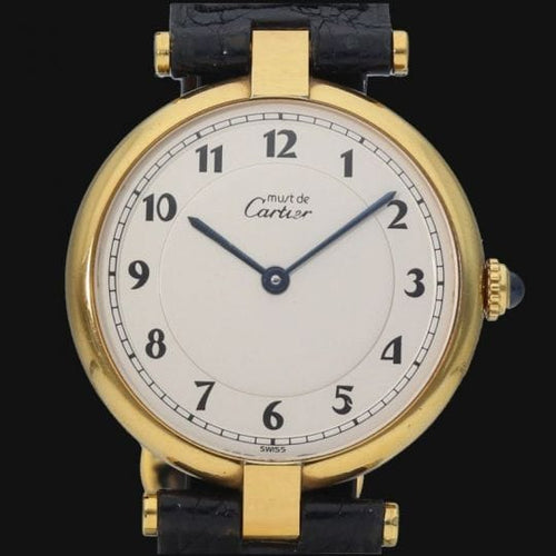 Montre Cartier Must de Cartier - Montre en vermeil 58 Facettes MT48005