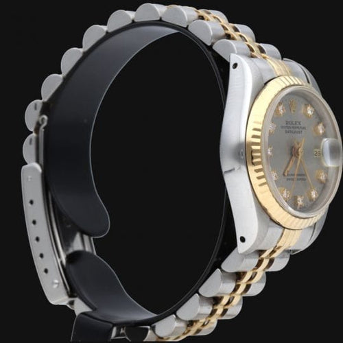 Rolex Lady-Datejust - Montre en or jaune et acier 58 Facettes MT47984