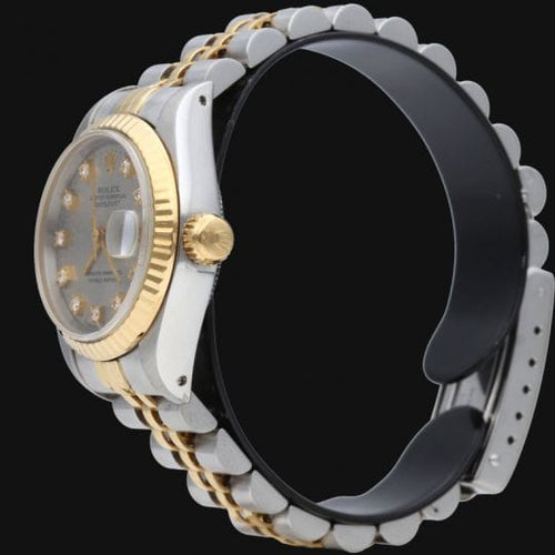 Rolex Lady-Datejust - Montre en or jaune et acier 58 Facettes MT47984