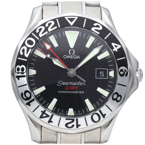 Omega Seamaster - Montre Diver 300M GMT 50e anniversaire en acier 58 Facettes MT47740