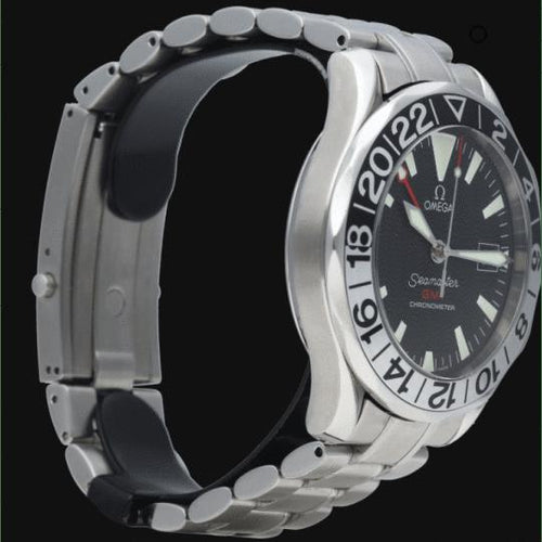 Omega Seamaster - Montre Diver 300M GMT 50e anniversaire en acier 58 Facettes MT47740