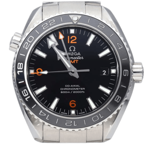 Omega Seamaster Planet Ocean GMT - Montre en acier 58 Facettes MT47745