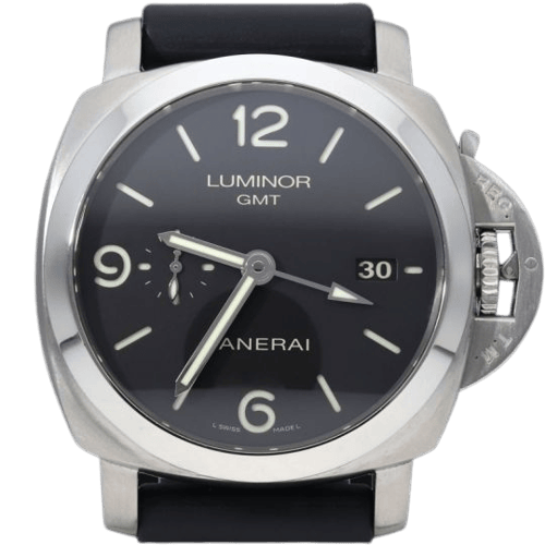 Panerai Luminor 1950 - Montre GMT automatique en acier 58 Facettes MT47715