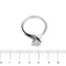 Bague 57 Bague solitaire - Diamant 1,20 ct en or blanc 18 ct 58 Facettes 12503