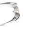 Bague Bague contrarié solitaire avec diamant 0,25 ct en or blanc 750 58 Facettes 13424