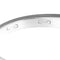 Bague Bague contrarié solitaire avec diamant 0,25 ct en or blanc 750 58 Facettes 13424