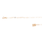 Ginette NY - Collier chaîne en or rose 58 Facettes 2680530CN