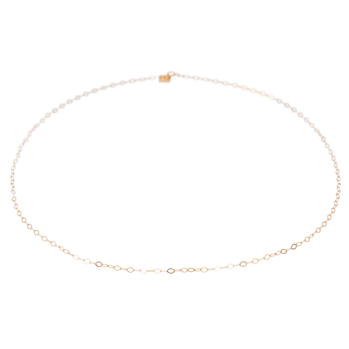 Ginette NY - Collier chaîne en or rose 58 Facettes 2680530CN