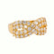53 Bague en or jaune et diamants 58 Facettes 5707094CN