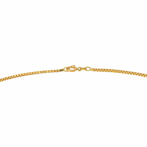 Collier maille vénitienne en or jaune 58 Facettes 5713509CN