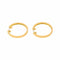 Créoles - Boucles d'oreilles en or jaune et diamants 58 Facettes 5713660CN