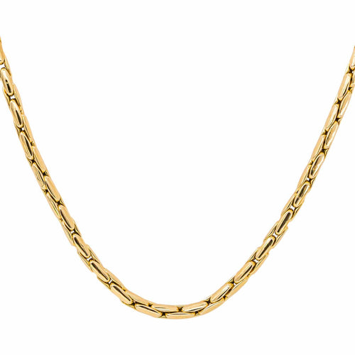 Collier maille Grain de riz en or jaune 58 Facettes 5714256CN