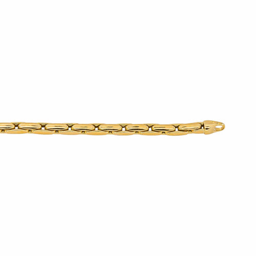 Collier maille Grain de riz en or jaune 58 Facettes 5714256CN