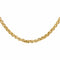 Collier maille jaseron en or jaune 58 Facettes 5718552CN