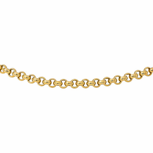 Collier maille jaseron en or jaune 58 Facettes 5718552CN