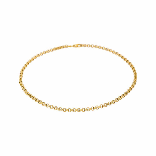 Collier maille jaseron en or jaune 58 Facettes 5718552CN