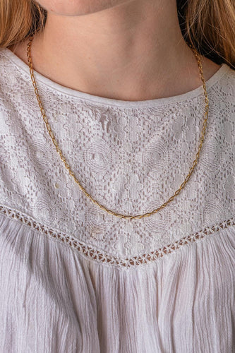 Collier maille cheval en or jaune 58 Facettes 5727188CN