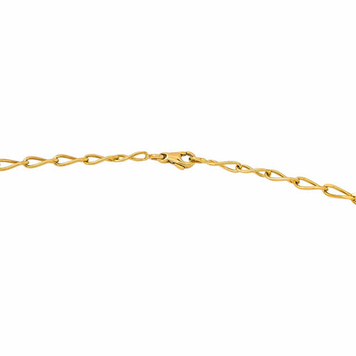 Collier maille cheval en or jaune 58 Facettes 5727188CN