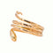 49 Bague serpent en or rose et or jaune 58 Facettes 5729132CN