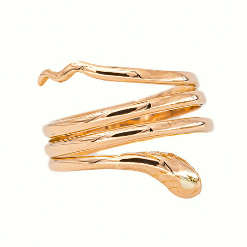 49 Bague serpent en or rose et or jaune 58 Facettes 5729132CN