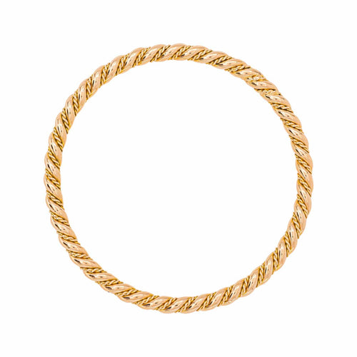 Bracelet jonc en or rose 58 Facettes 5729149CN