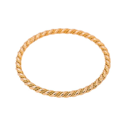 Bracelet jonc en or rose 58 Facettes 5729149CN