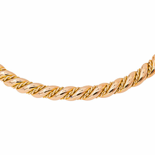 Bracelet jonc en or rose 58 Facettes 5729149CN