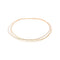 Collier maille tressée en or jaune, rose et blanc 58 Facettes 5729958CN