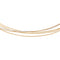 Collier Collier maille tressée en or jaune, rose et blanc 58 Facettes 5729958CN