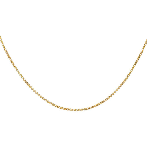 Collier maille forçat en or jaune 58 Facettes 5730159CN