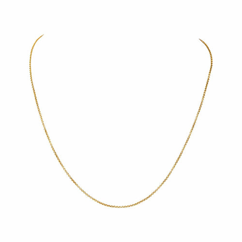 Collier maille forçat en or jaune 58 Facettes 5730159CN