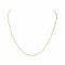 Collier maille forçat en or jaune 58 Facettes 5730159CN