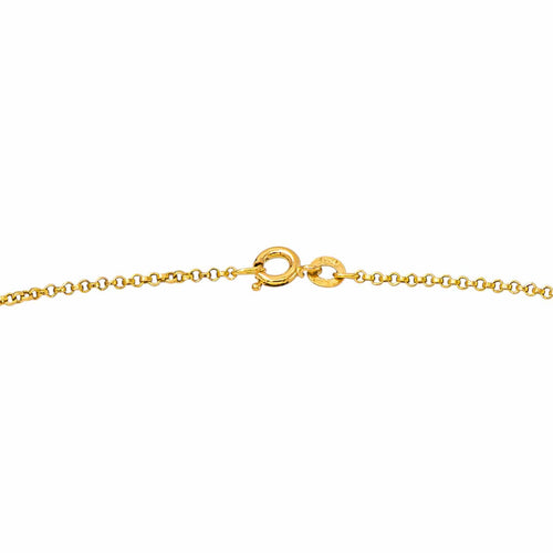 Collier maille forçat en or jaune 58 Facettes 5730159CN