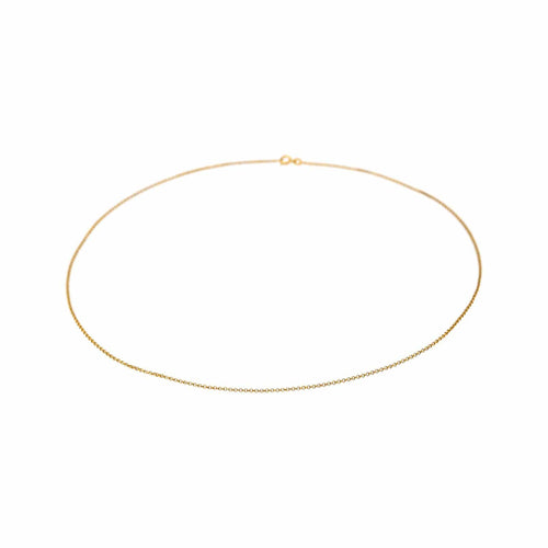 Collier maille forçat en or jaune 58 Facettes 5730159CN