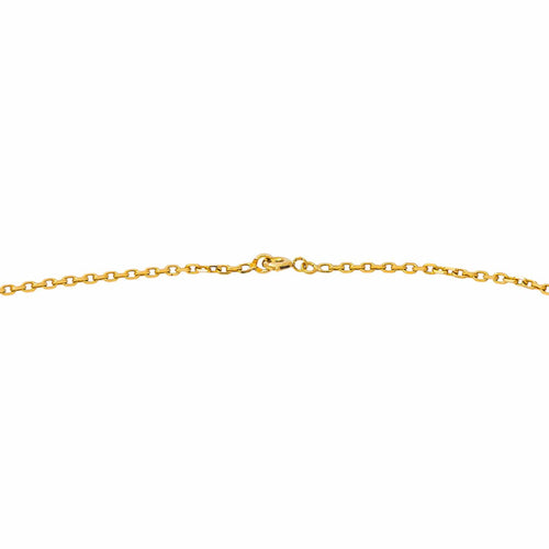 Collier maille forçat en or jaune 58 Facettes 5741786CN