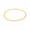 Collier maille ovale en or jaune 58 Facettes 5742095CN